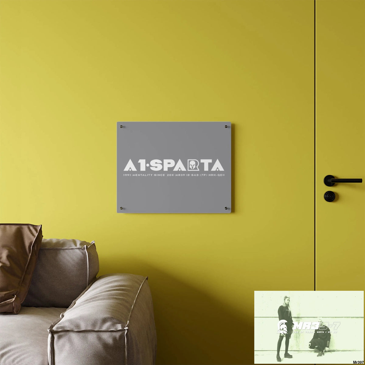 A1-Peace Sparta Acrylic Wall Art Panels Home Decor