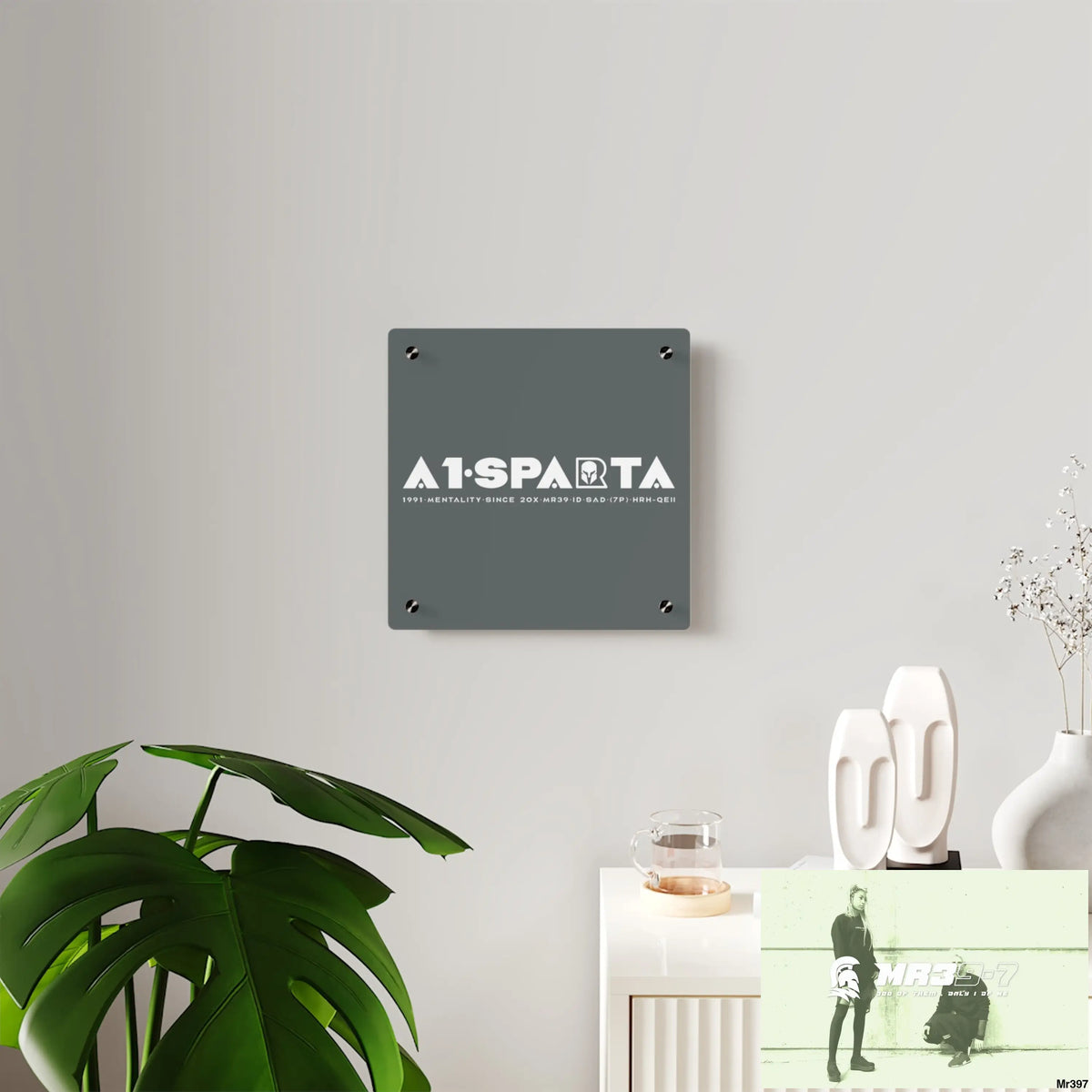 A1-Peace Sparta Acrylic Wall Art Panels Home Decor