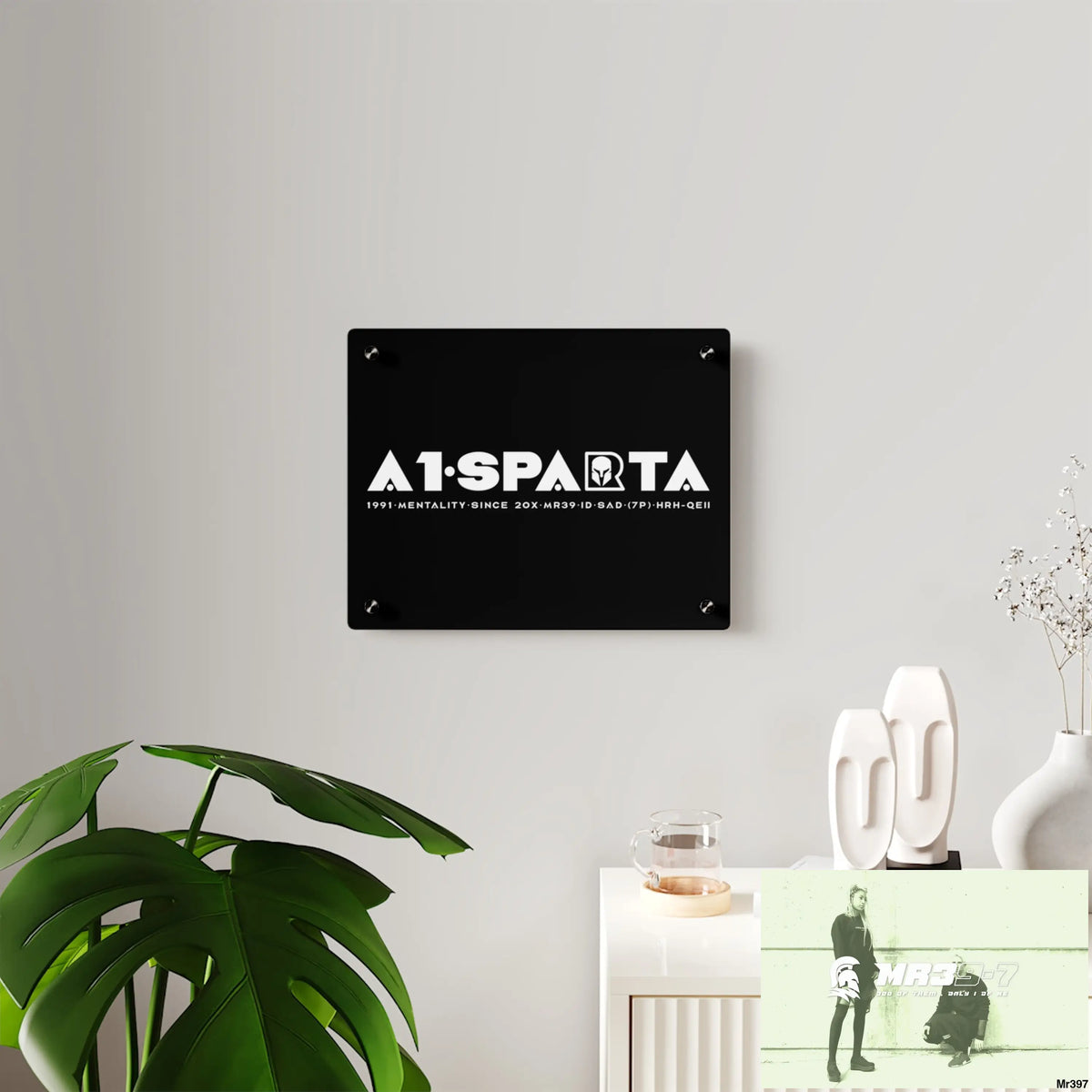 A1-Peace Sparta Acrylic Wall Art Panels Home Decor