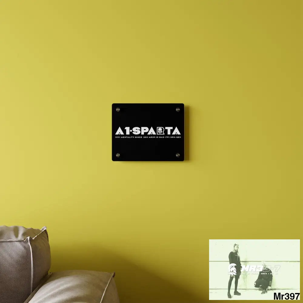 A1-Peace Sparta Acrylic Wall Art Panels Home Decor