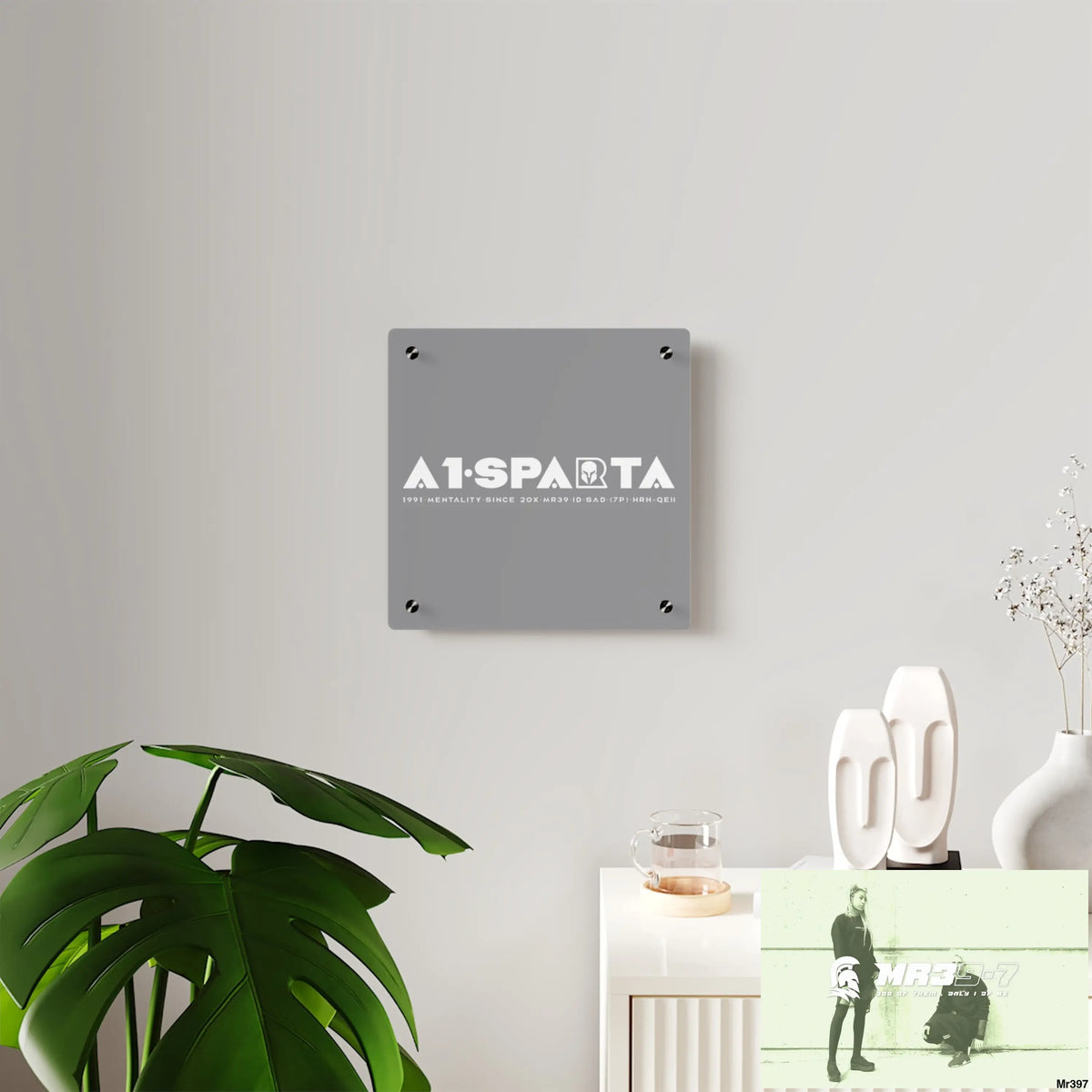 A1-Peace Sparta Acrylic Wall Art Panels Home Decor