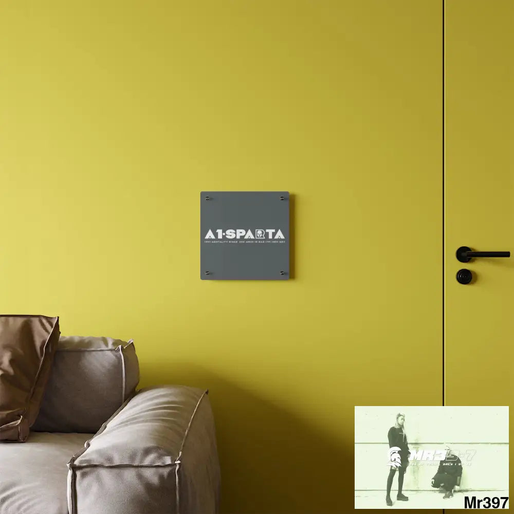A1-Peace Sparta Acrylic Wall Art Panels Home Decor