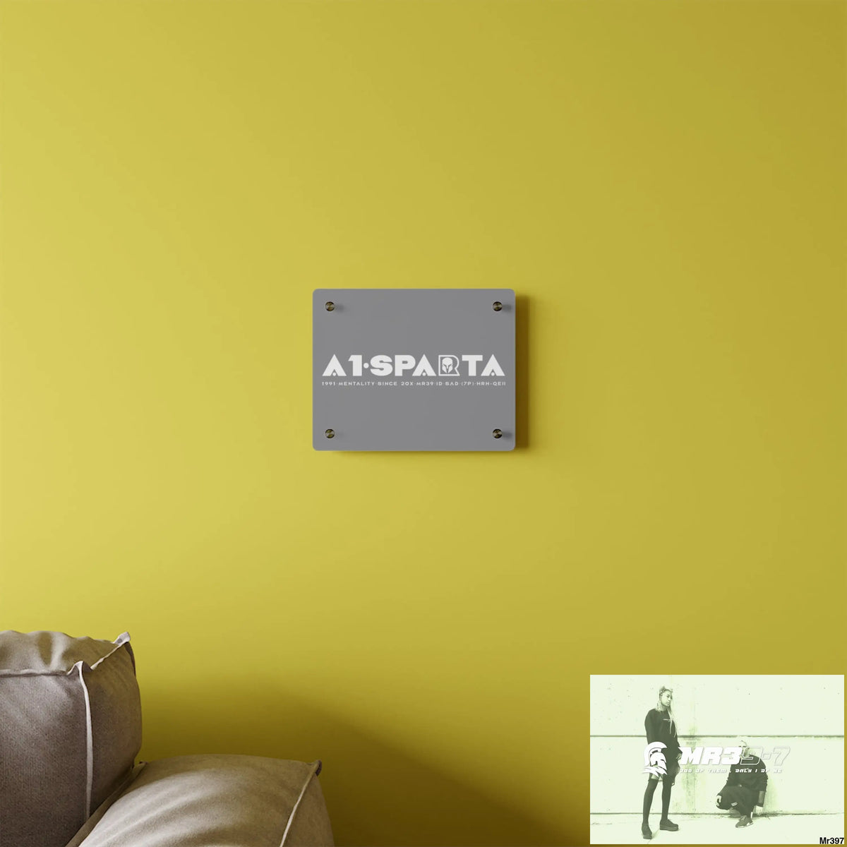 A1-Peace Sparta Acrylic Wall Art Panels Home Decor