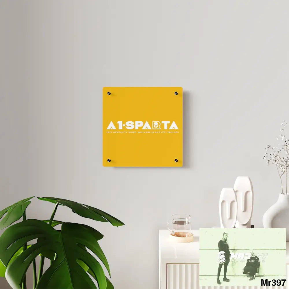A1-Peace Sparta Acrylic Wall Art Panels Home Decor