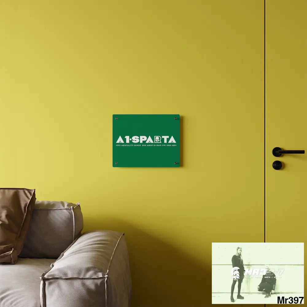 A1-Peace Sparta Acrylic Wall Art Panels Home Decor