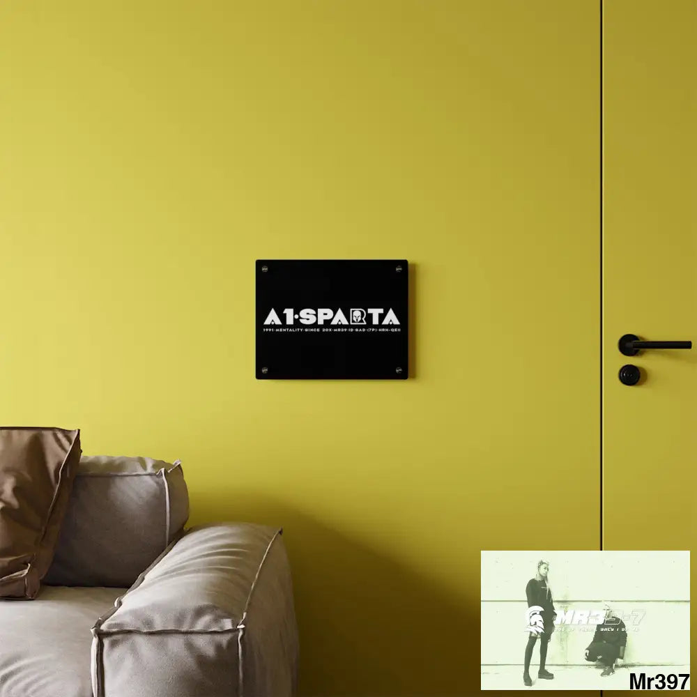 A1-Peace Sparta Acrylic Wall Art Panels Home Decor