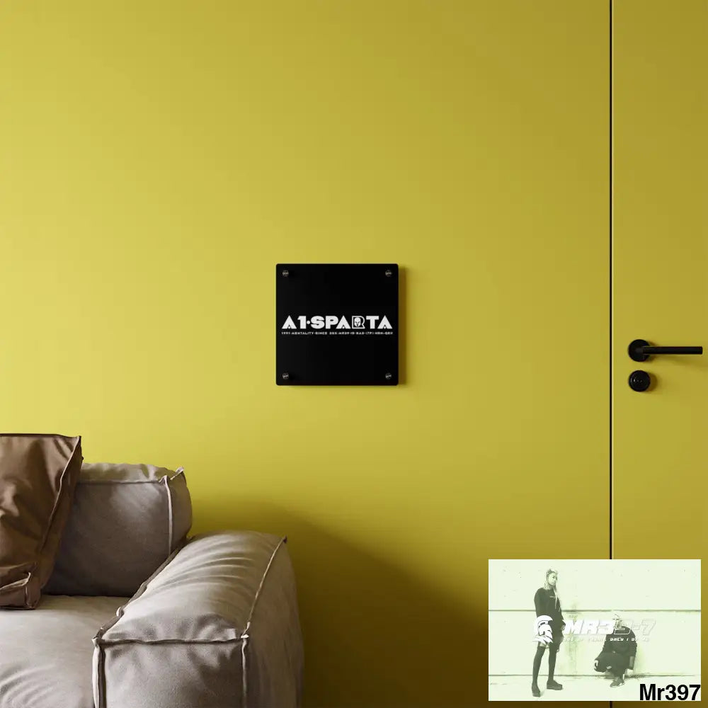 A1-Peace Sparta Acrylic Wall Art Panels Home Decor