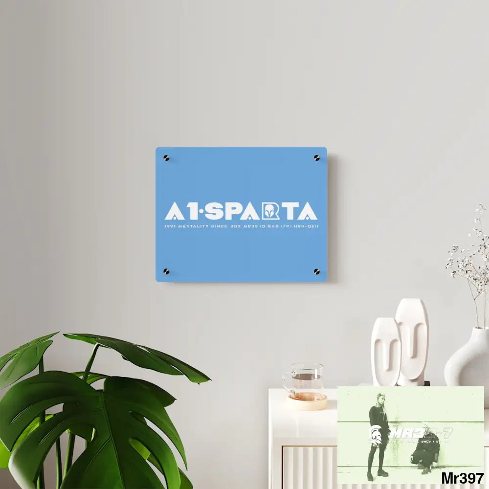 A1-Peace Sparta Acrylic Wall Art Panels Home Decor