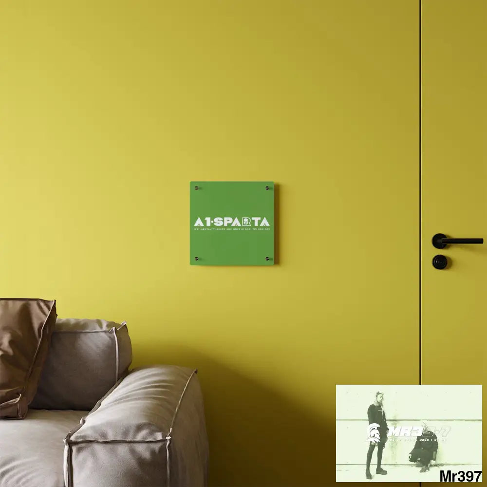 A1-Peace Sparta Acrylic Wall Art Panels Home Decor