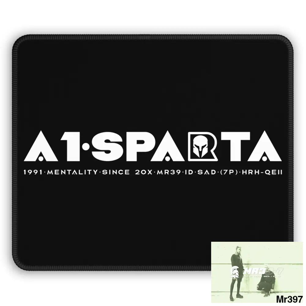 A1 peace Sparta Gaming Mouse Pad Rectangle / 9’’ × 7’’ Home Decor