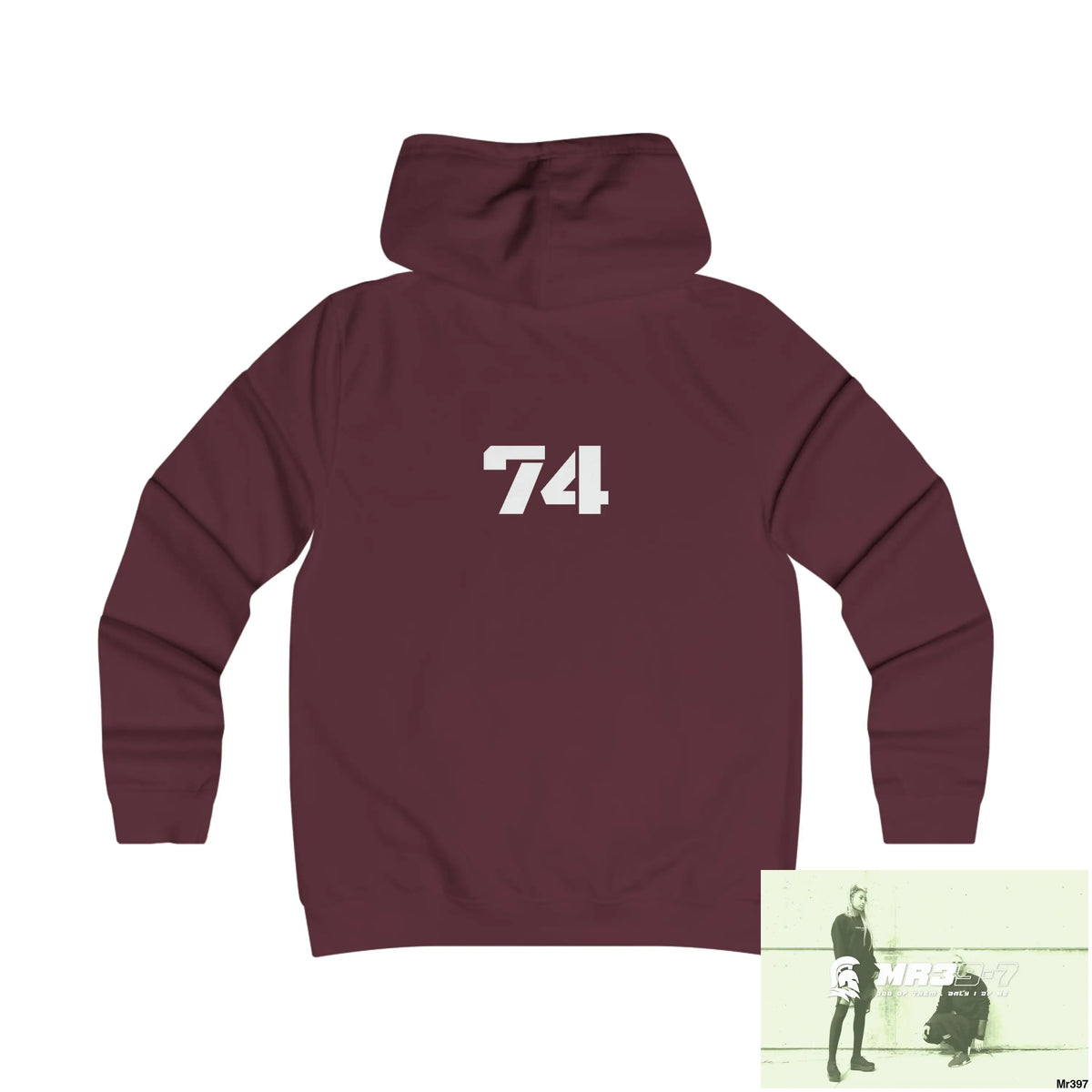 A1-Peace Sparta Girlie College Hoodie Hoodie