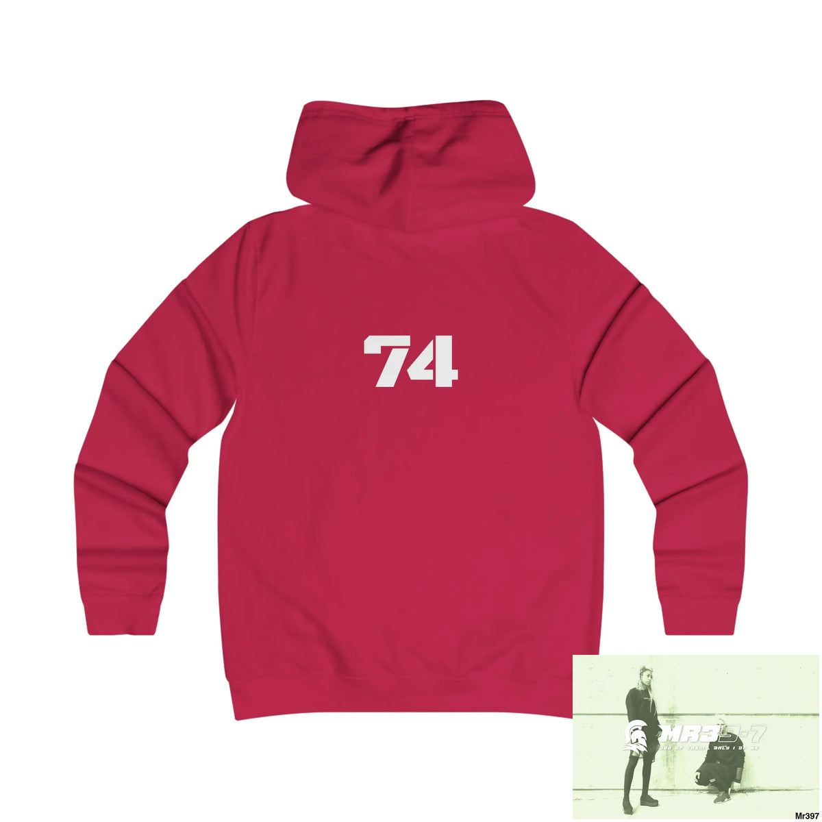 A1-Peace Sparta Girlie College Hoodie Hoodie