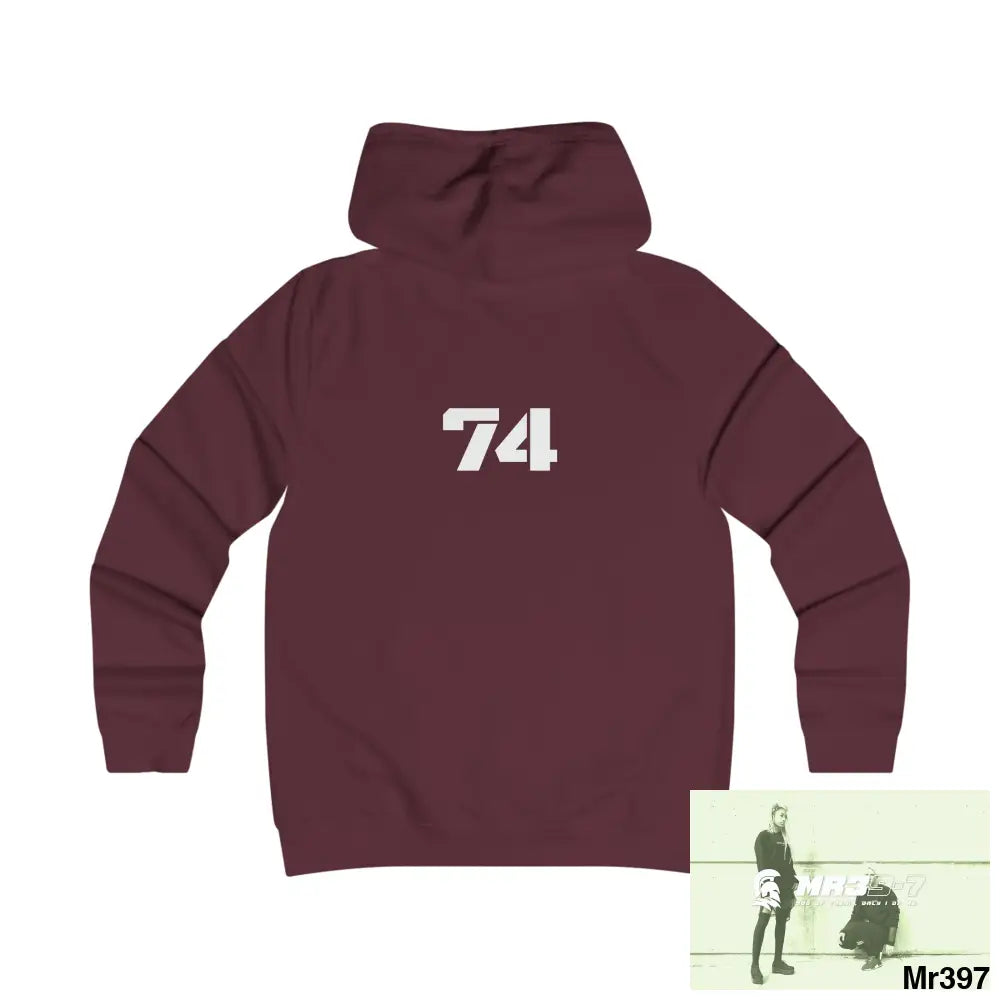 A1-Peace Sparta Girlie College Hoodie Hoodie