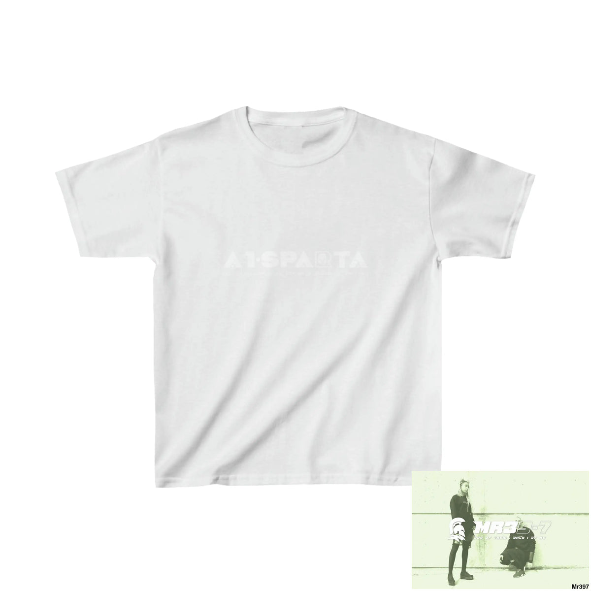 A1- Peace Sparta - Kids Heavy Cotton™ Tee XS / Ash Kids clothes