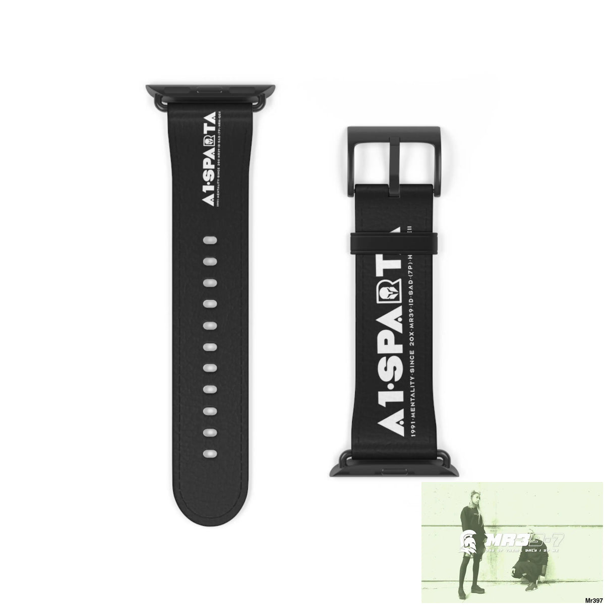 A1-Peace Sparta Watch Band 38 - 41 mm / Black Matte Accessories