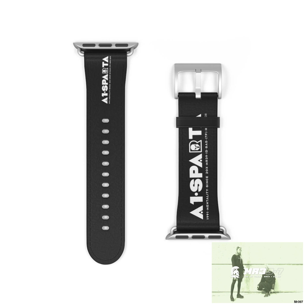 A1-Peace Sparta Watch Band 38 - 41 mm / Silver Matte Accessories