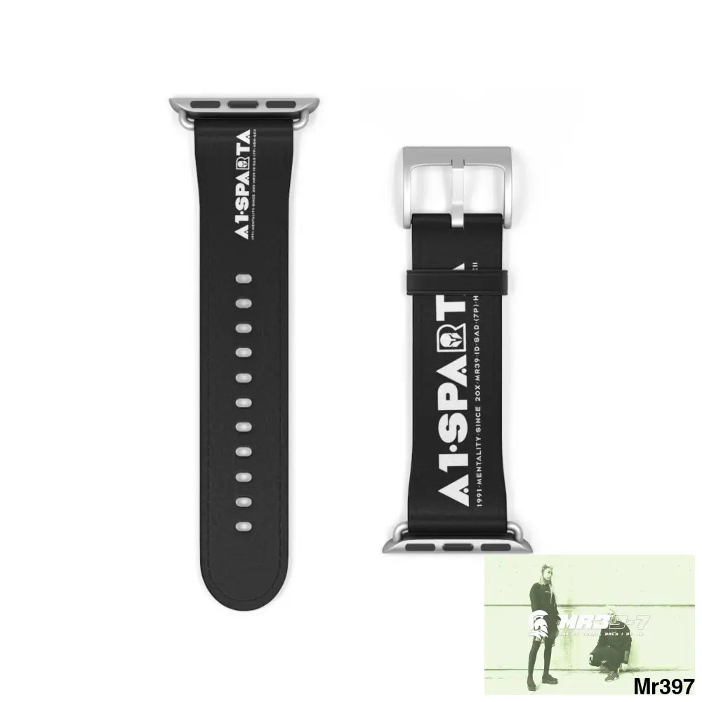 A1-Peace Sparta Watch Band 38 - 41 mm / Silver Matte Accessories