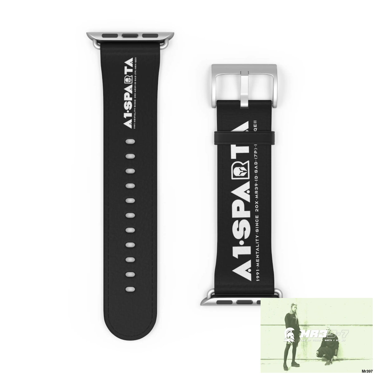 A1-Peace Sparta Watch Band 42 - 45 mm / Silver Matte Accessories