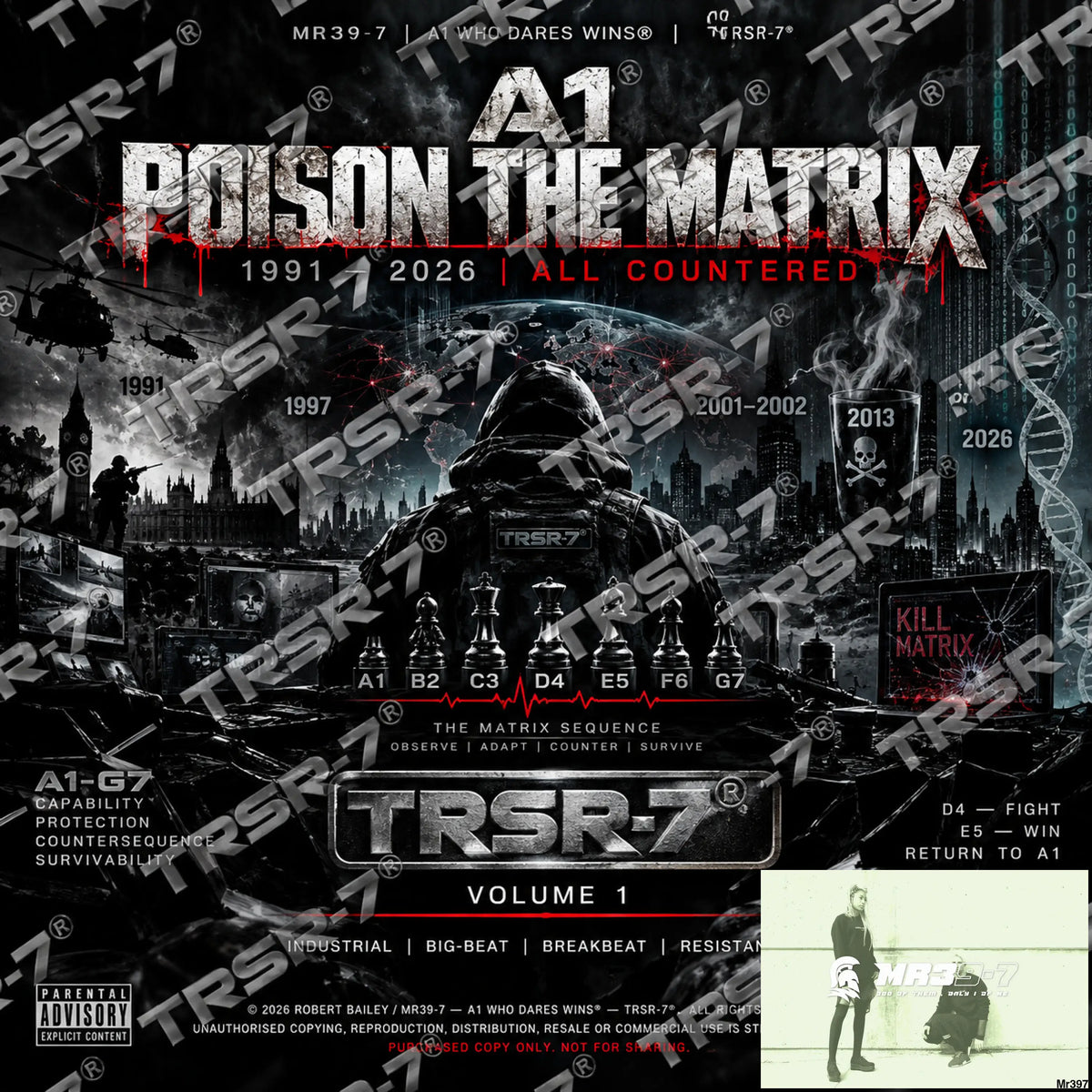 A1, POISON THE MATRIX | TRSR-7® VOLUME 1 1991–2026 | ALL COUNTERED - digital music