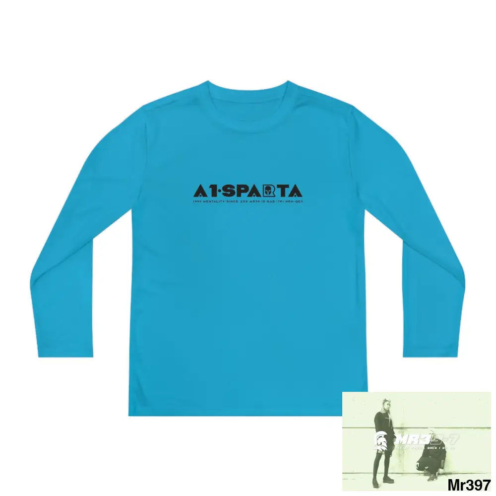 A1- Sparta 2001-23 5 Countries Just Say No To County Lines Youth Long Sleeve Competitor Tee Kids clothes