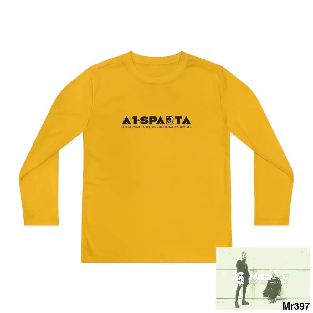 A1- Sparta 2001-23 5 Countries Just Say No To County Lines Youth Long Sleeve Competitor Tee Kids clothes