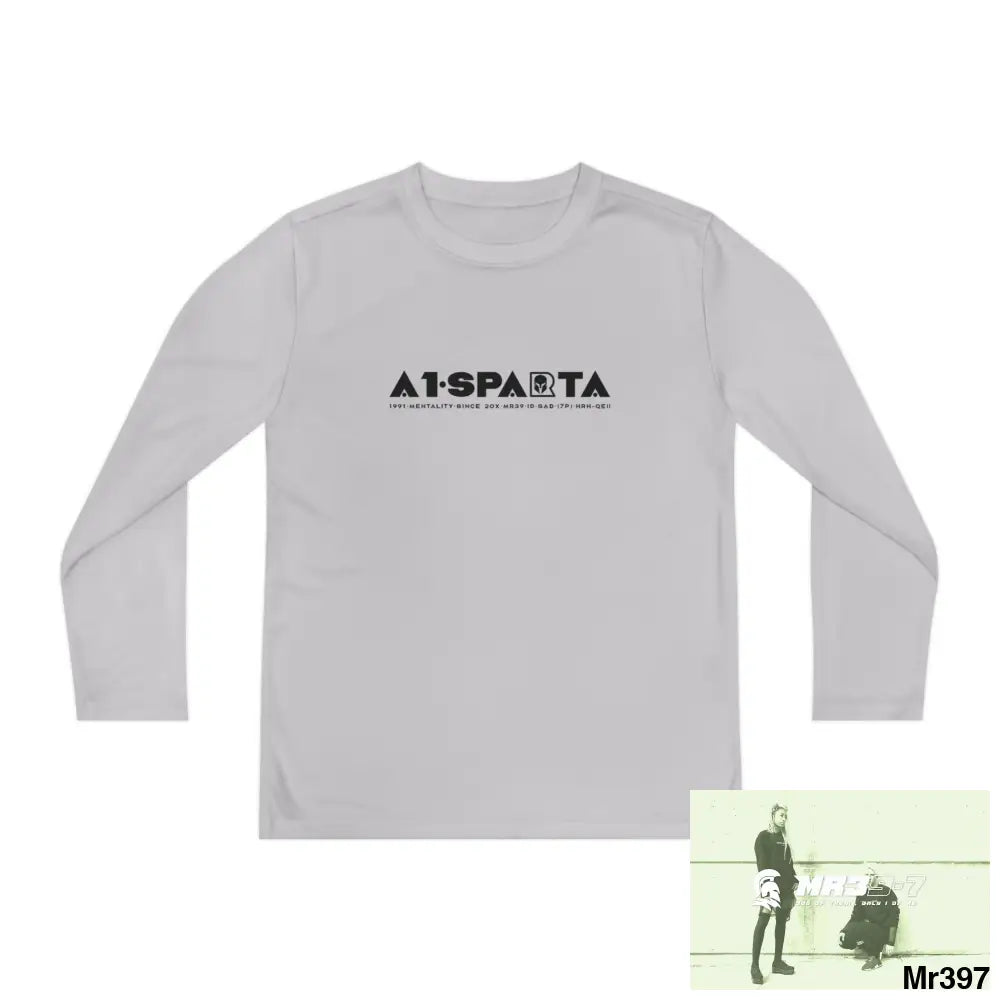 A1- Sparta 2001-23 5 Countries Just Say No To County Lines Youth Long Sleeve Competitor Tee Kids clothes