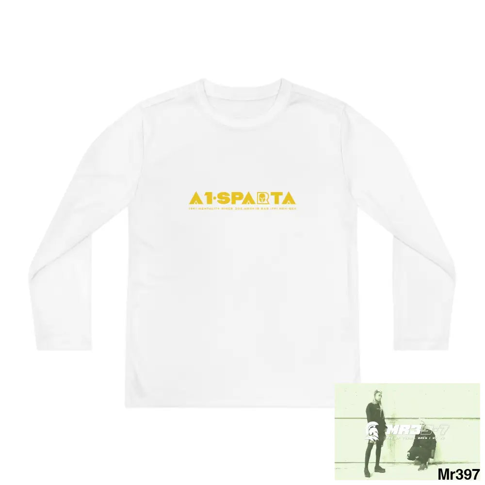 A1-Sparta 2001-23 5 Countries Just Say No To County Lines Youth Long Sleeve Competitor Tee White / S Kids clothes