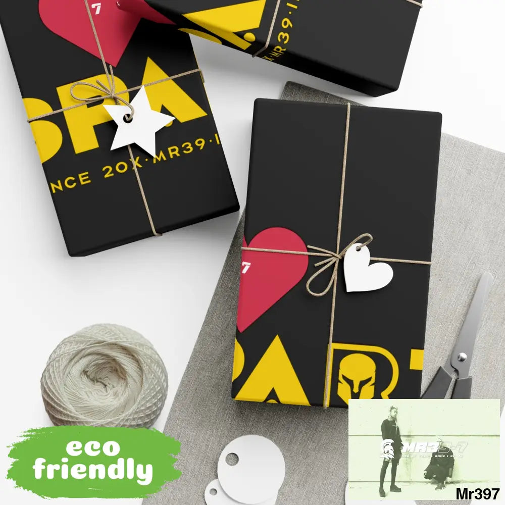 A1.Sparta 7 Love Gift Wrap Papers Home Decor