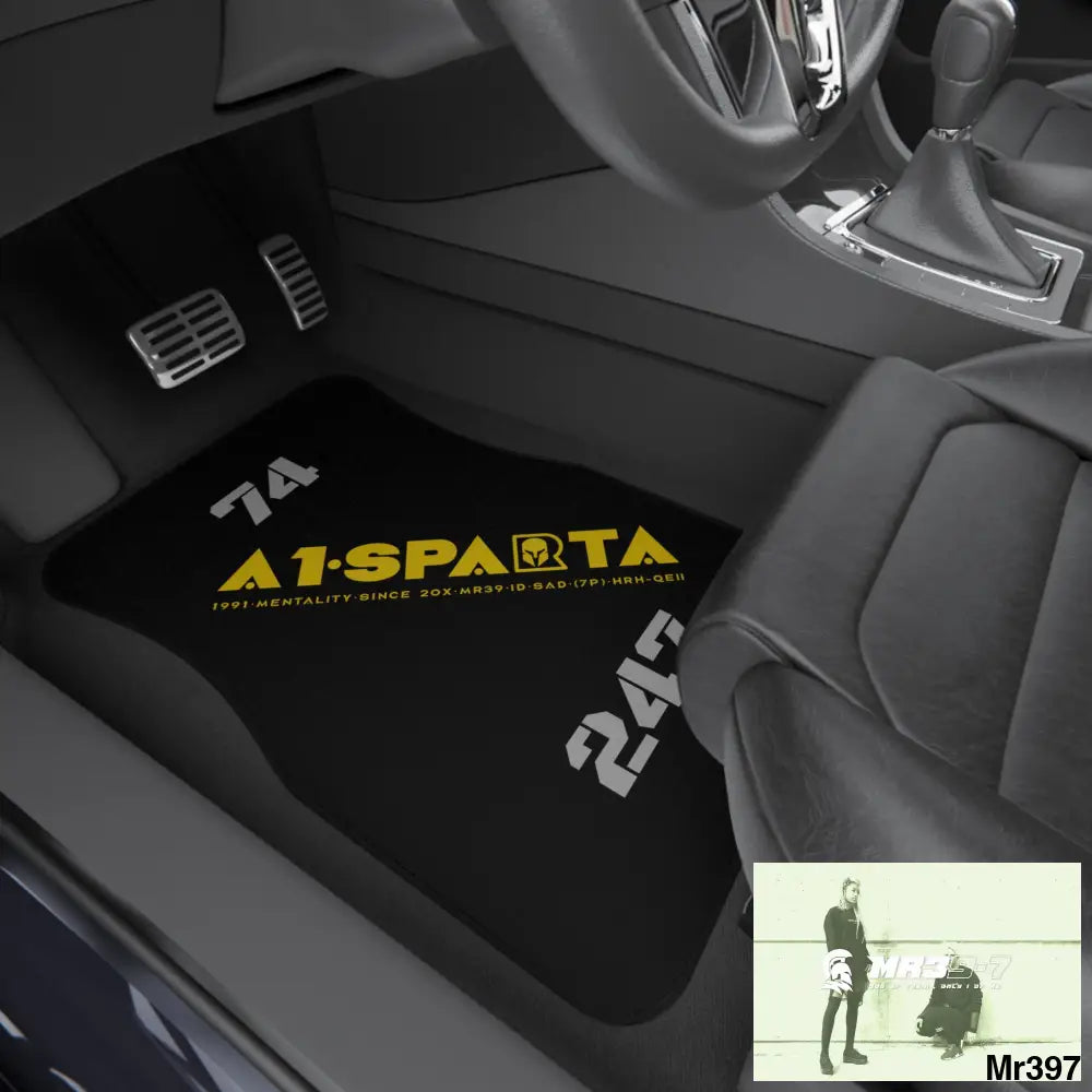 A1-Sparta 74 Always ready 24/7 Car Mats (2x Front) 2x Front mats Accessories