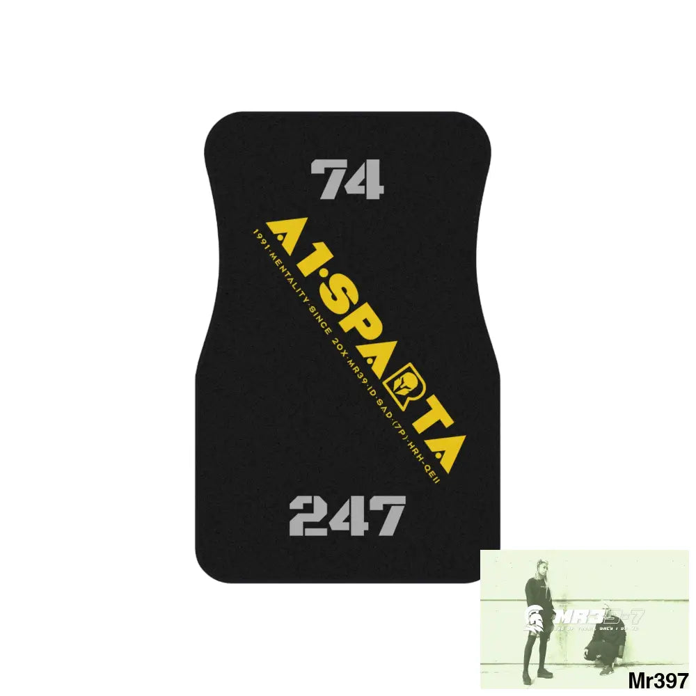 A1-Sparta 74 Always ready 24/7 Car Mats (2x Front) 2x Front mats Accessories