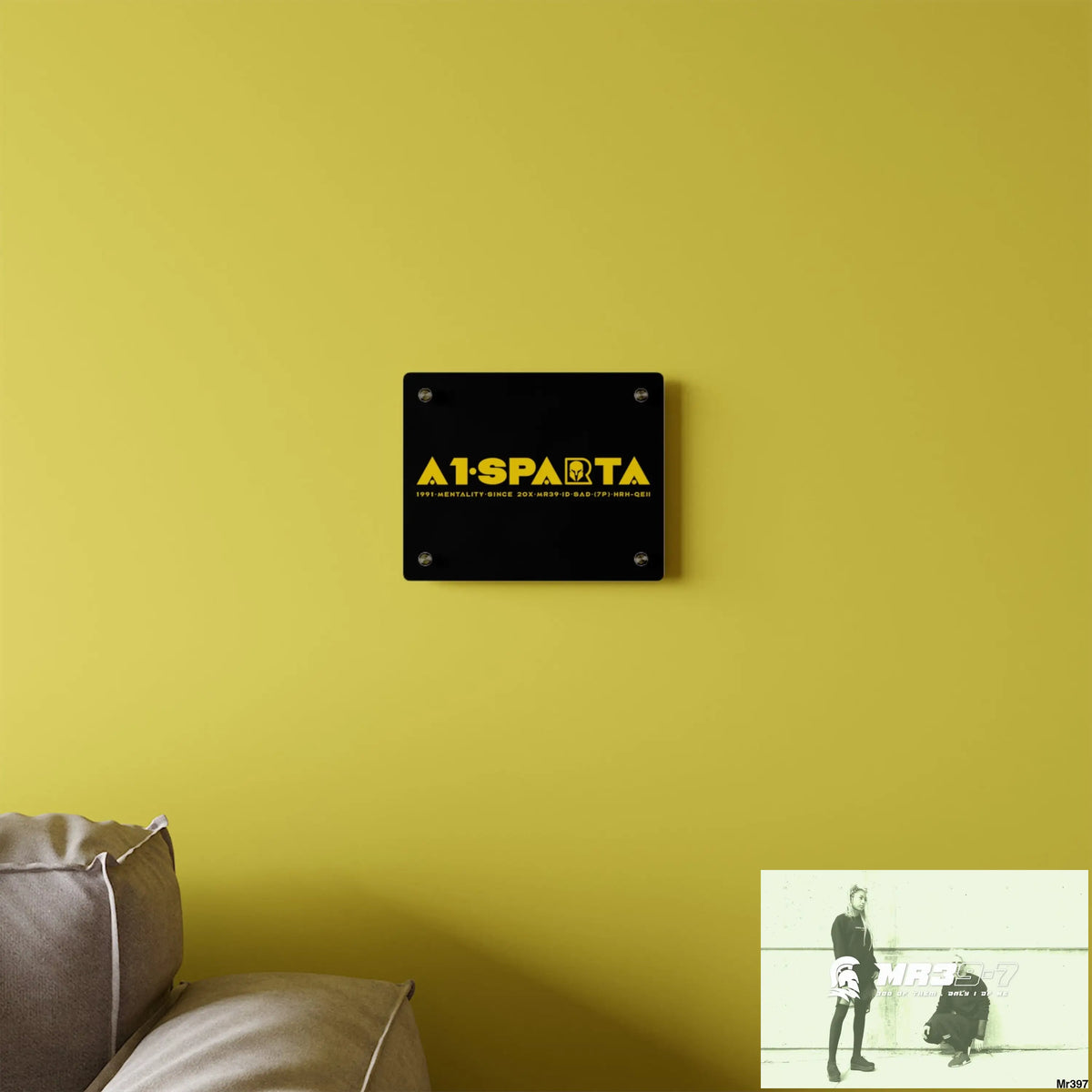A1-Sparta Acrylic Wall Art Panels Home Decor