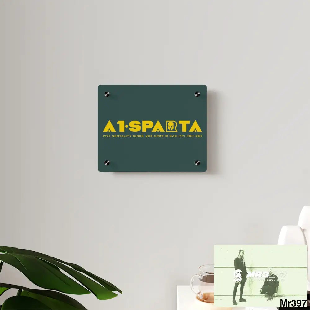 A1- Sparta Acrylic Wall Art Panels Home Decor