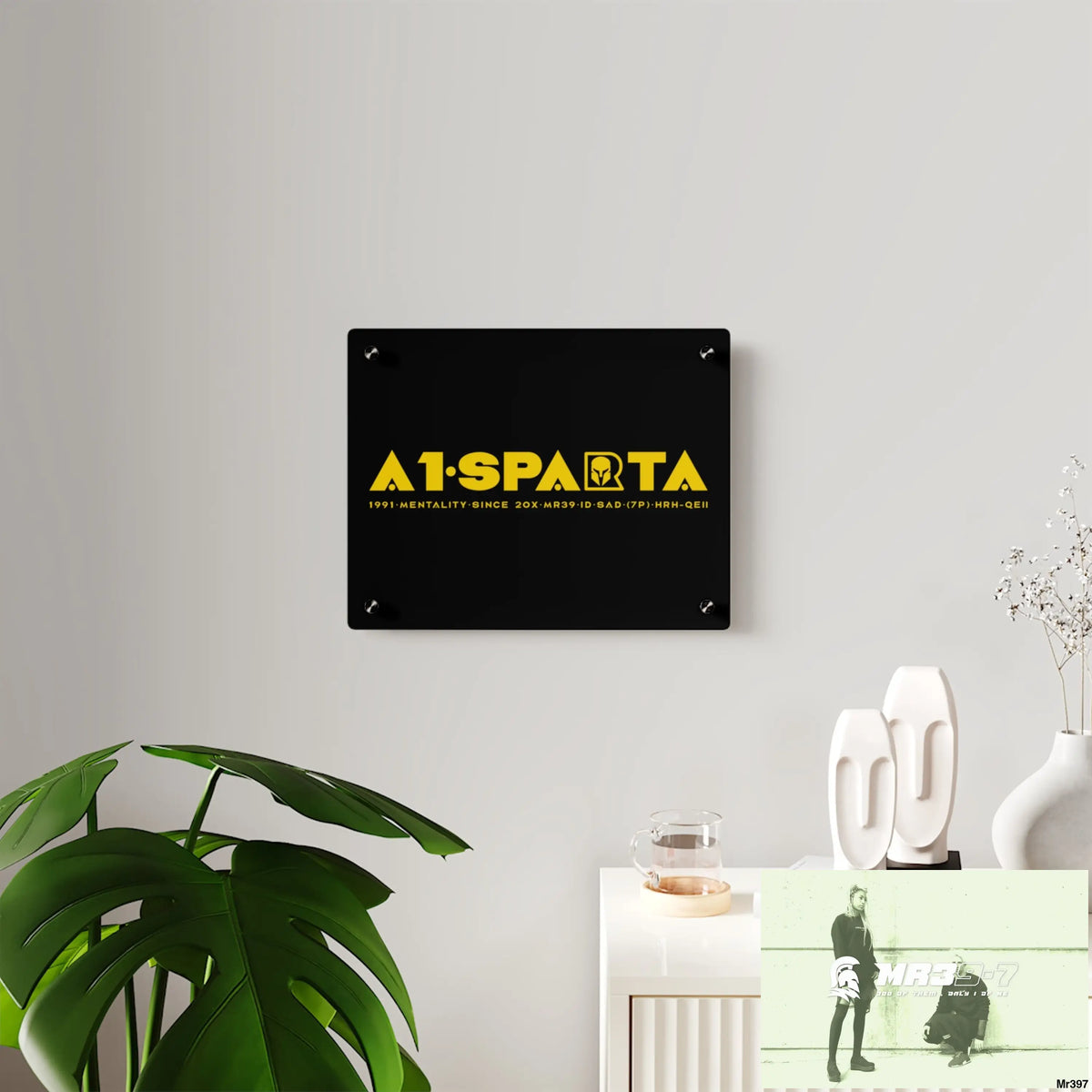 A1-Sparta Acrylic Wall Art Panels Home Decor