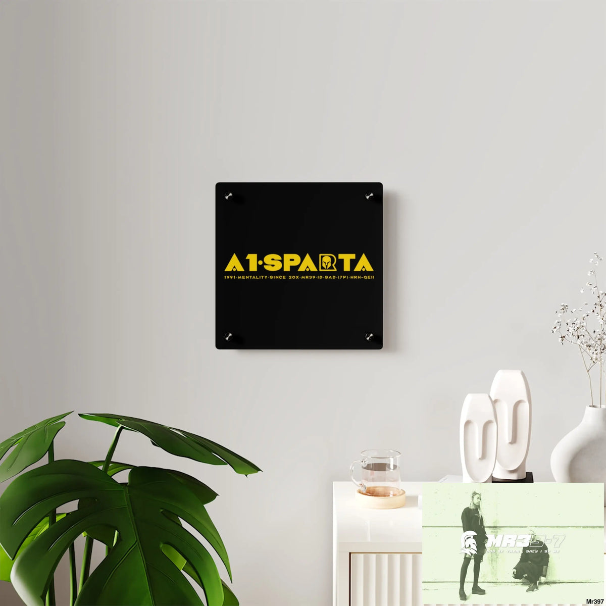 A1-Sparta Acrylic Wall Art Panels Home Decor