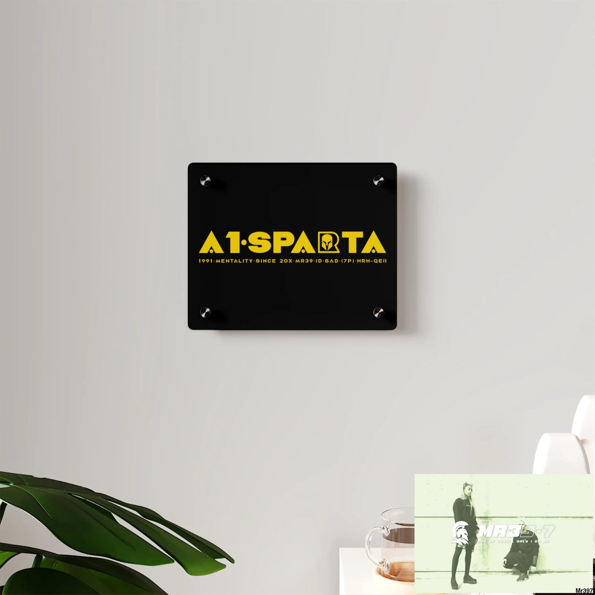 A1-Sparta Acrylic Wall Art Panels Home Decor