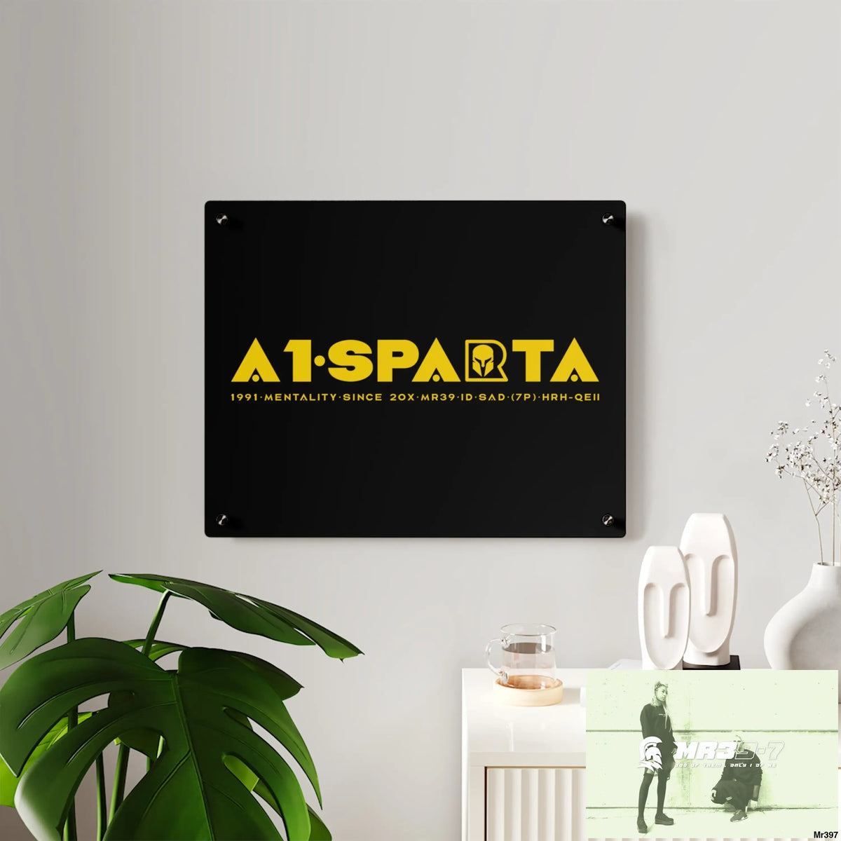 A1-Sparta Acrylic Wall Art Panels Home Decor