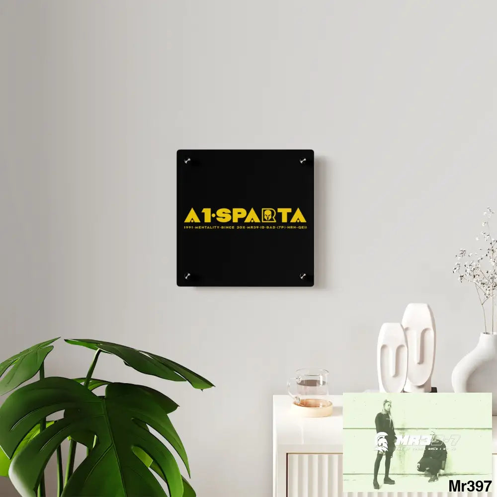 A1-Sparta Acrylic Wall Art Panels Home Decor