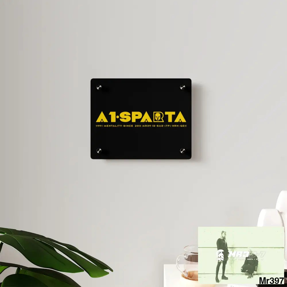 A1-Sparta Acrylic Wall Art Panels Home Decor