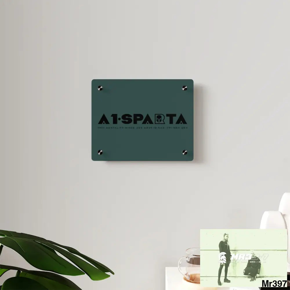 A1- Sparta Acrylic Wall Art Panels Home Decor