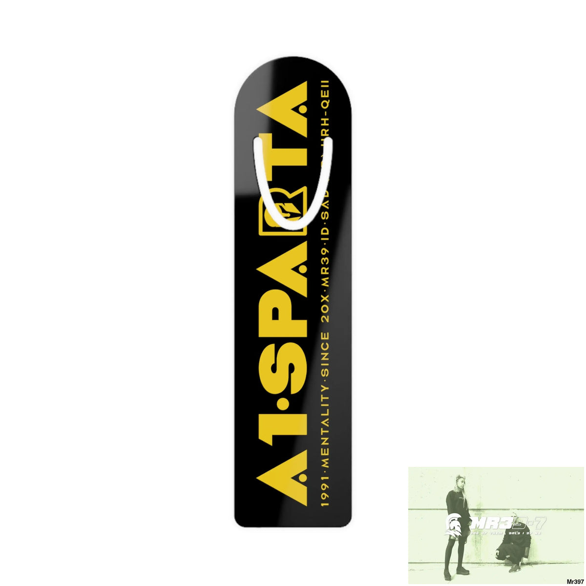 A1-Sparta Bookmark One size / White Accessories