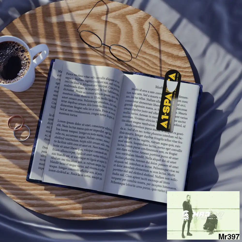 A1-Sparta Bookmark One size / White Accessories