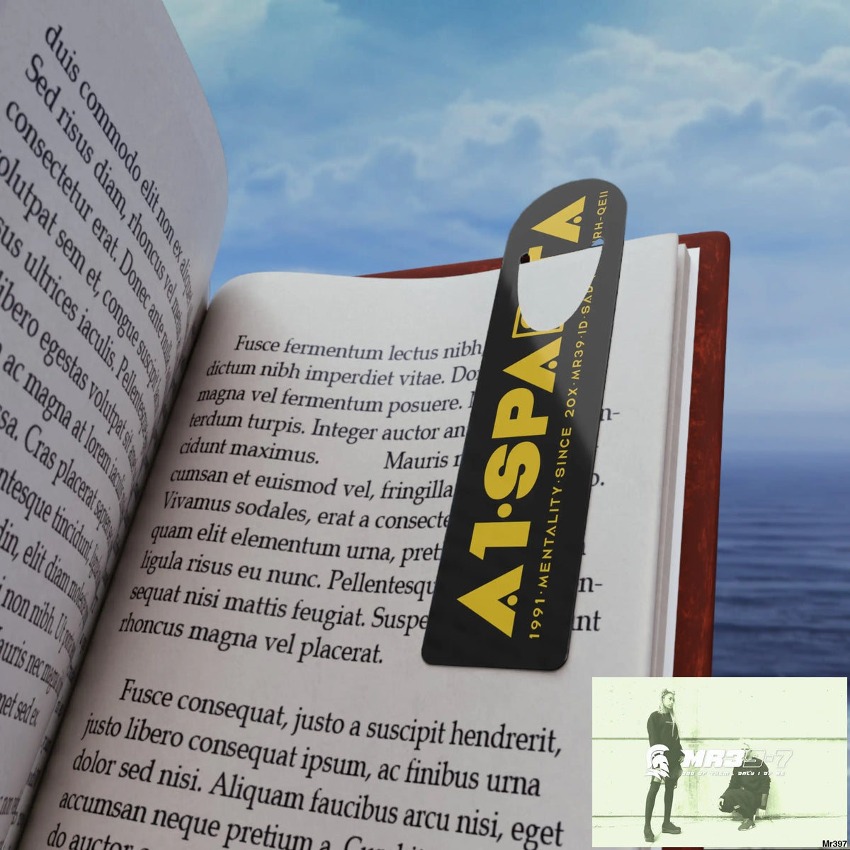 A1-Sparta Bookmark One size / White Accessories