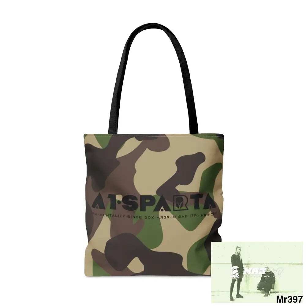 A1-Sparta Camo Tote Bag (AOP) Bags