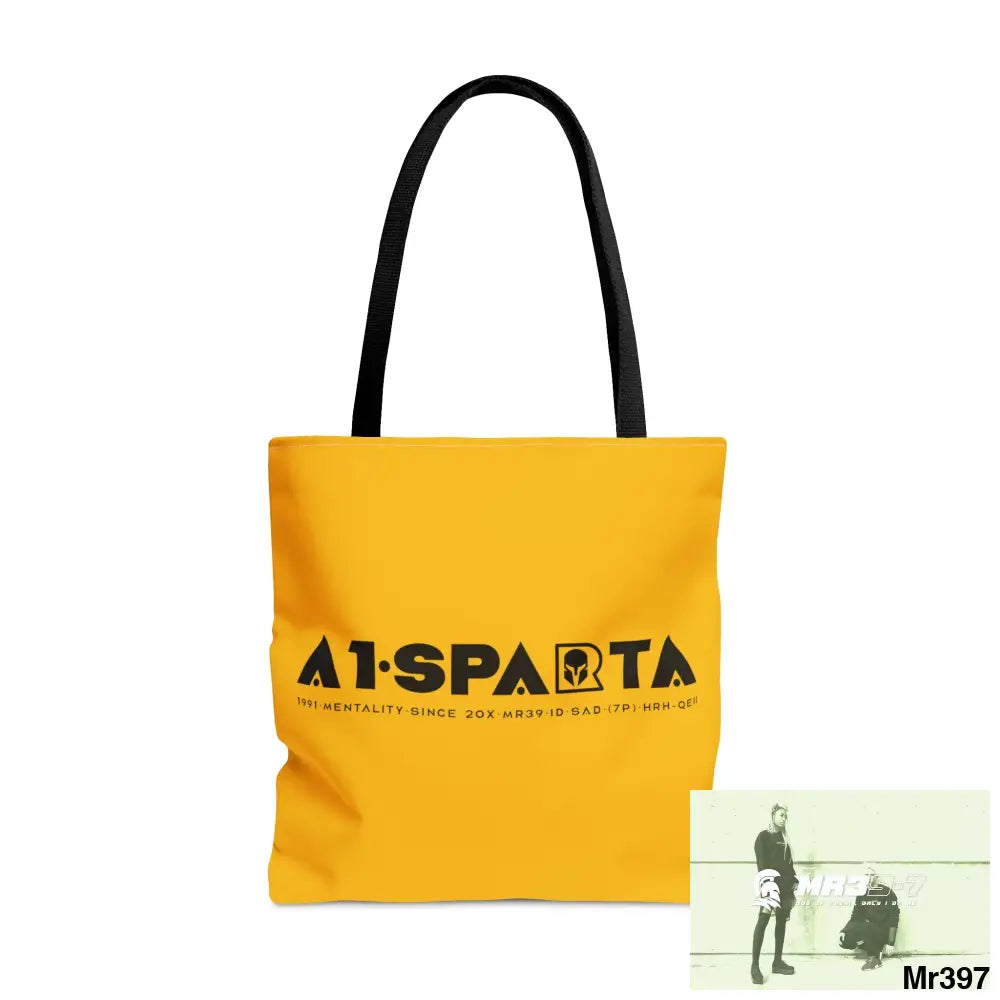 A1-Sparta Camo Tote Bag (AOP) Large Bags