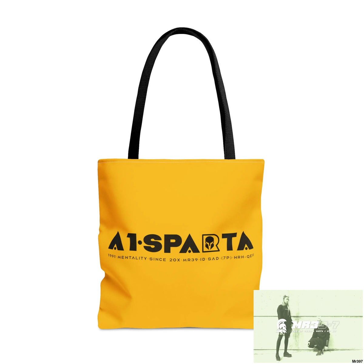 A1-Sparta Camo Tote Bag (AOP) Large Bags
