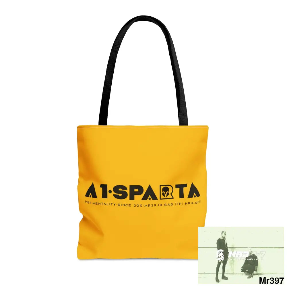 A1-Sparta Camo Tote Bag (AOP) Medium Bags