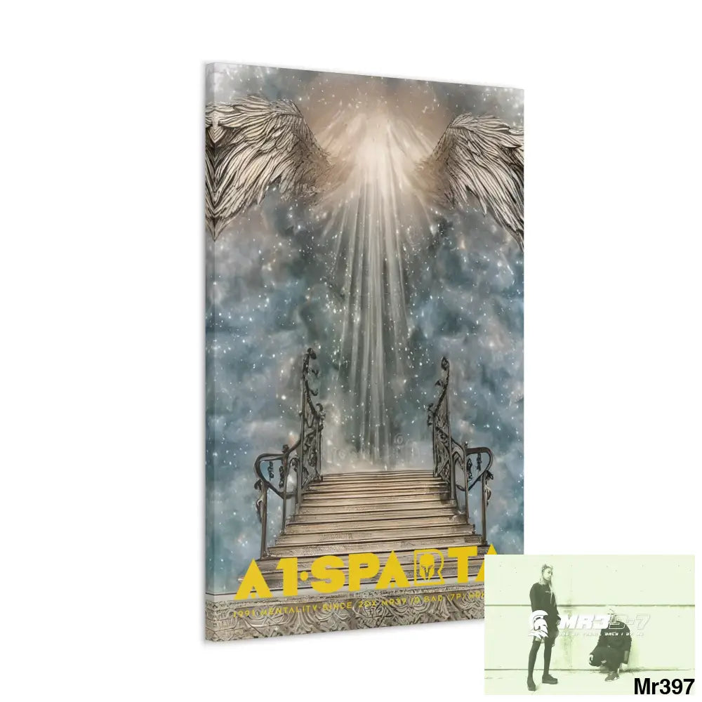 A1.SPARTA Canvas Gallery Wraps The steps to Heaven Canvas