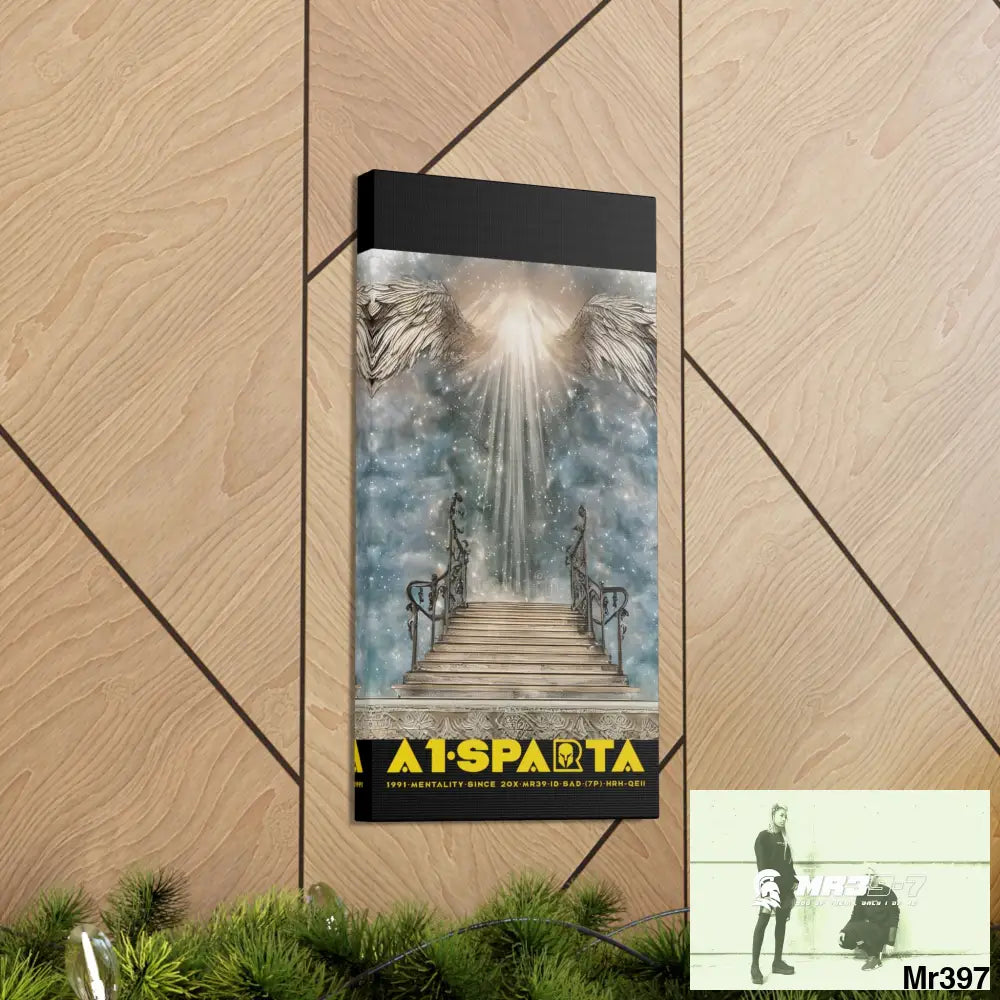 A1.SPARTA Canvas Gallery Wraps The steps to Heaven Canvas
