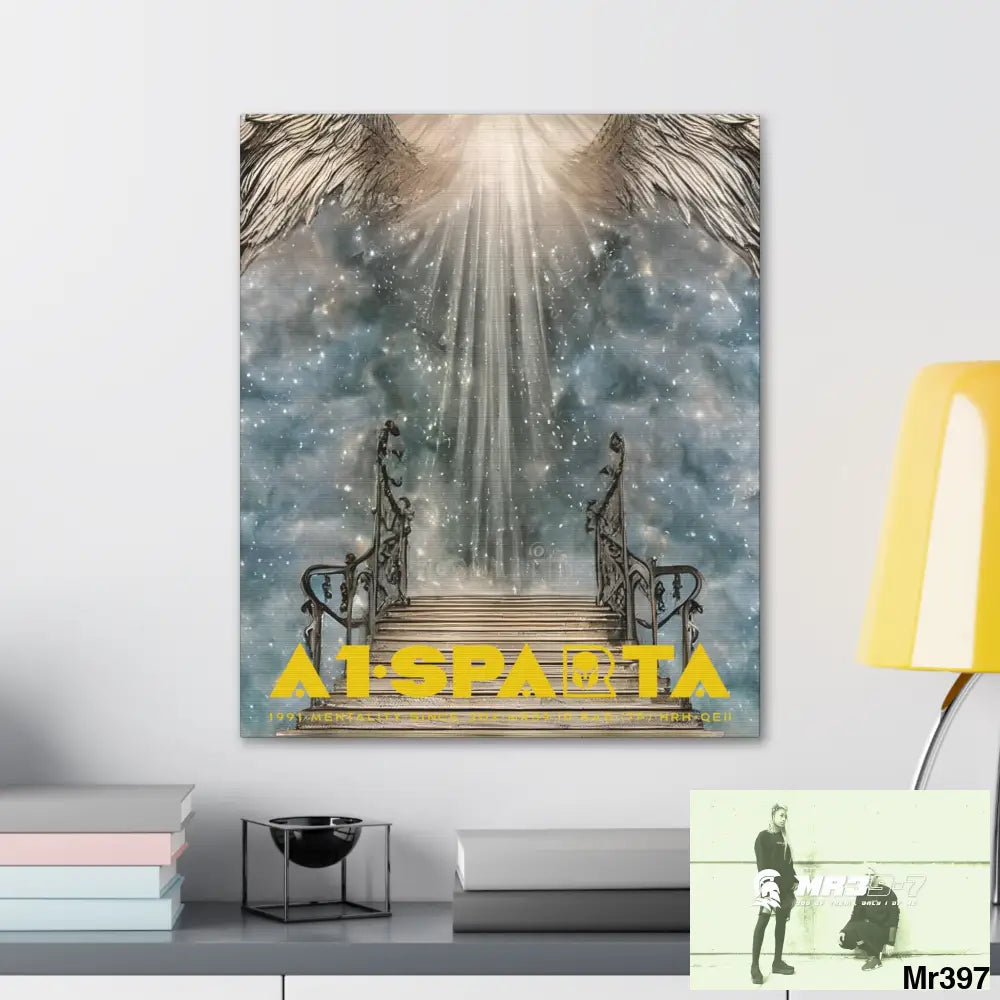 A1.SPARTA Canvas Gallery Wraps The steps to Heaven Canvas