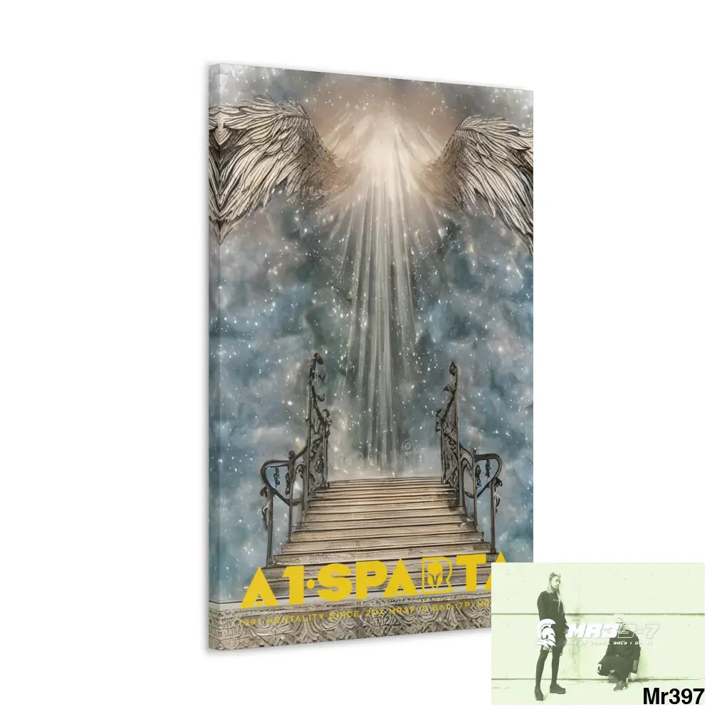 A1.SPARTA Canvas Gallery Wraps The steps to Heaven Canvas
